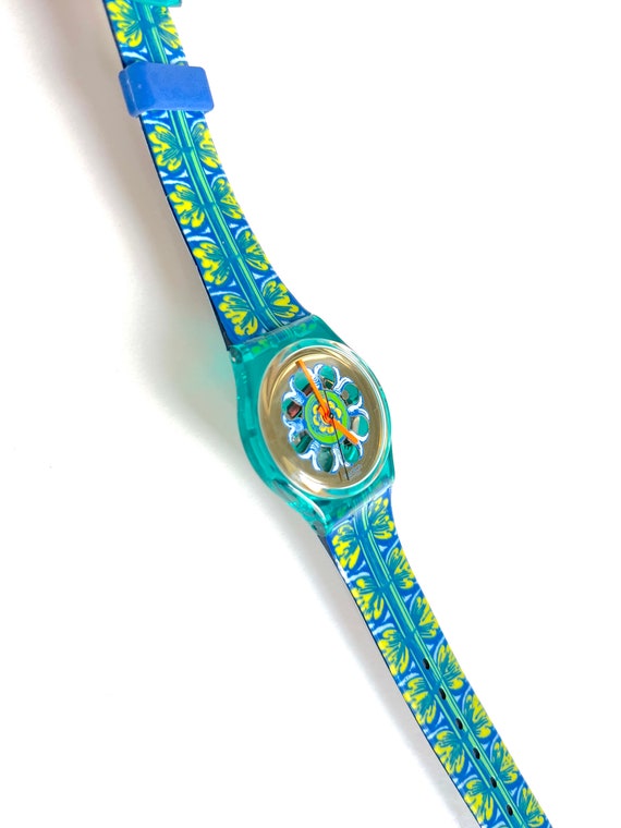 Vintage 1994 Swatch Gent MINARETH GG126 - Unworn Mint Condition
