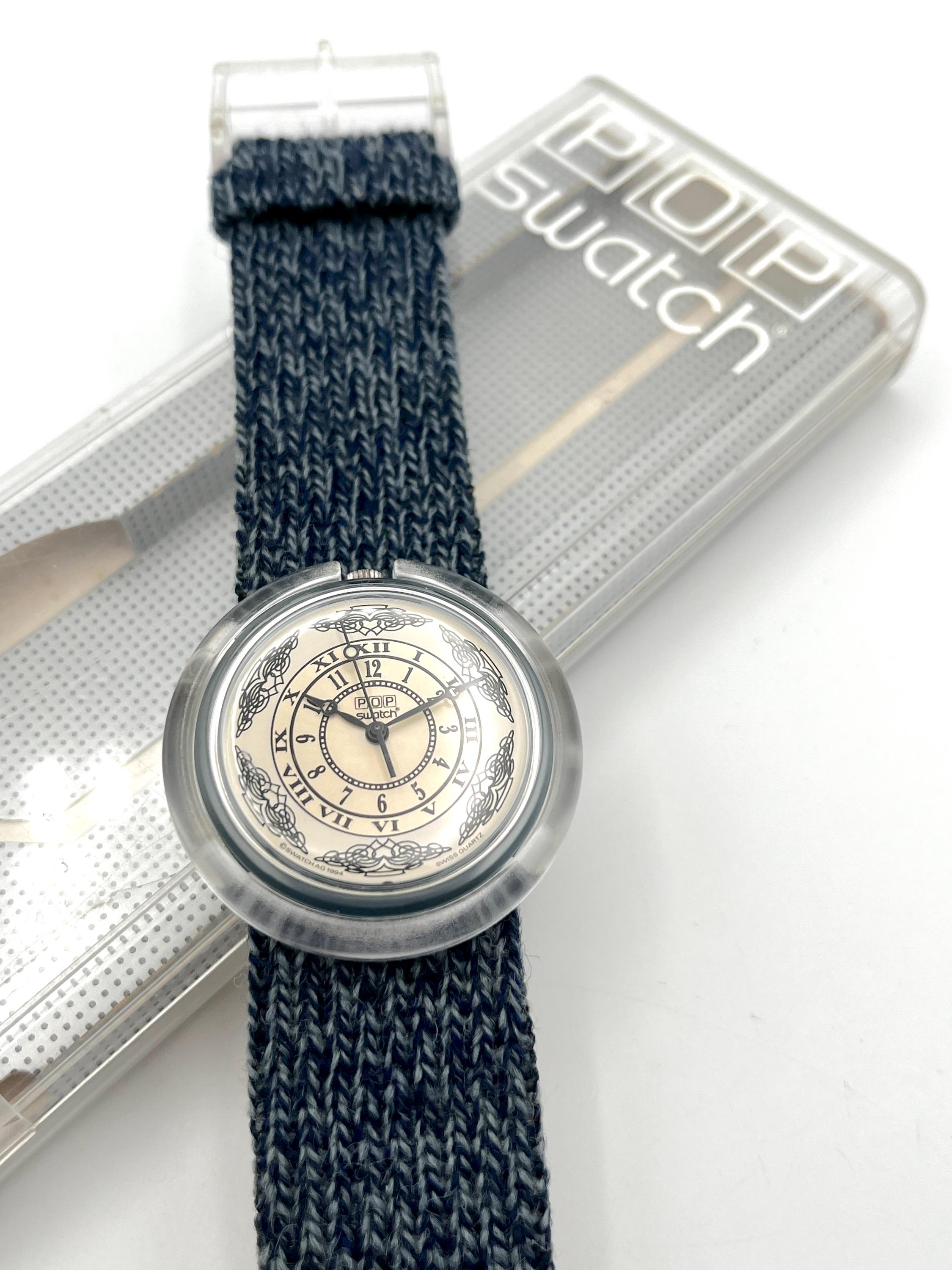 1995 Midi Pop Swatch WARM UP PMN104 - Vintage New Old Stock  display picture 1
