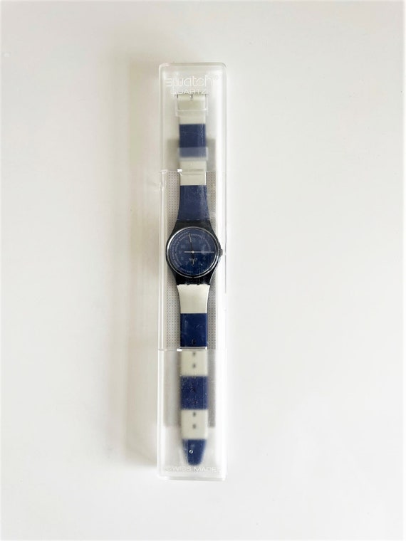 NEW : vintage 1990 Swatch Gent Original TENDER TO… - image 5