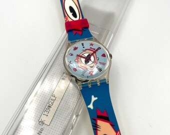 Swatch Gent GULP!!! GK139 del 1991 - orologio Swatch vintage mai 