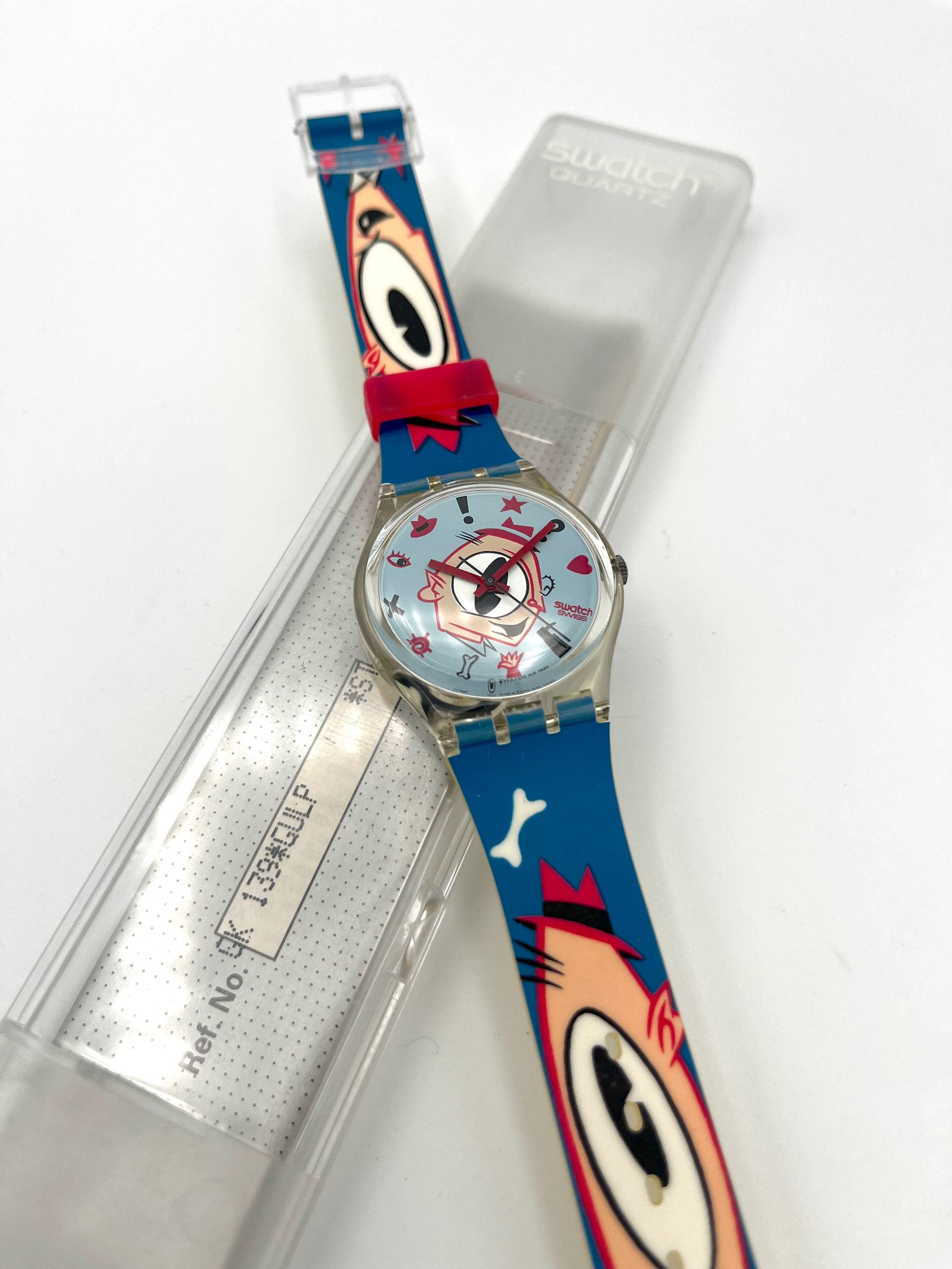 1991年製 Swatch Gent GULP!!! GK139 - 未使用・新品ヴィンテージ 