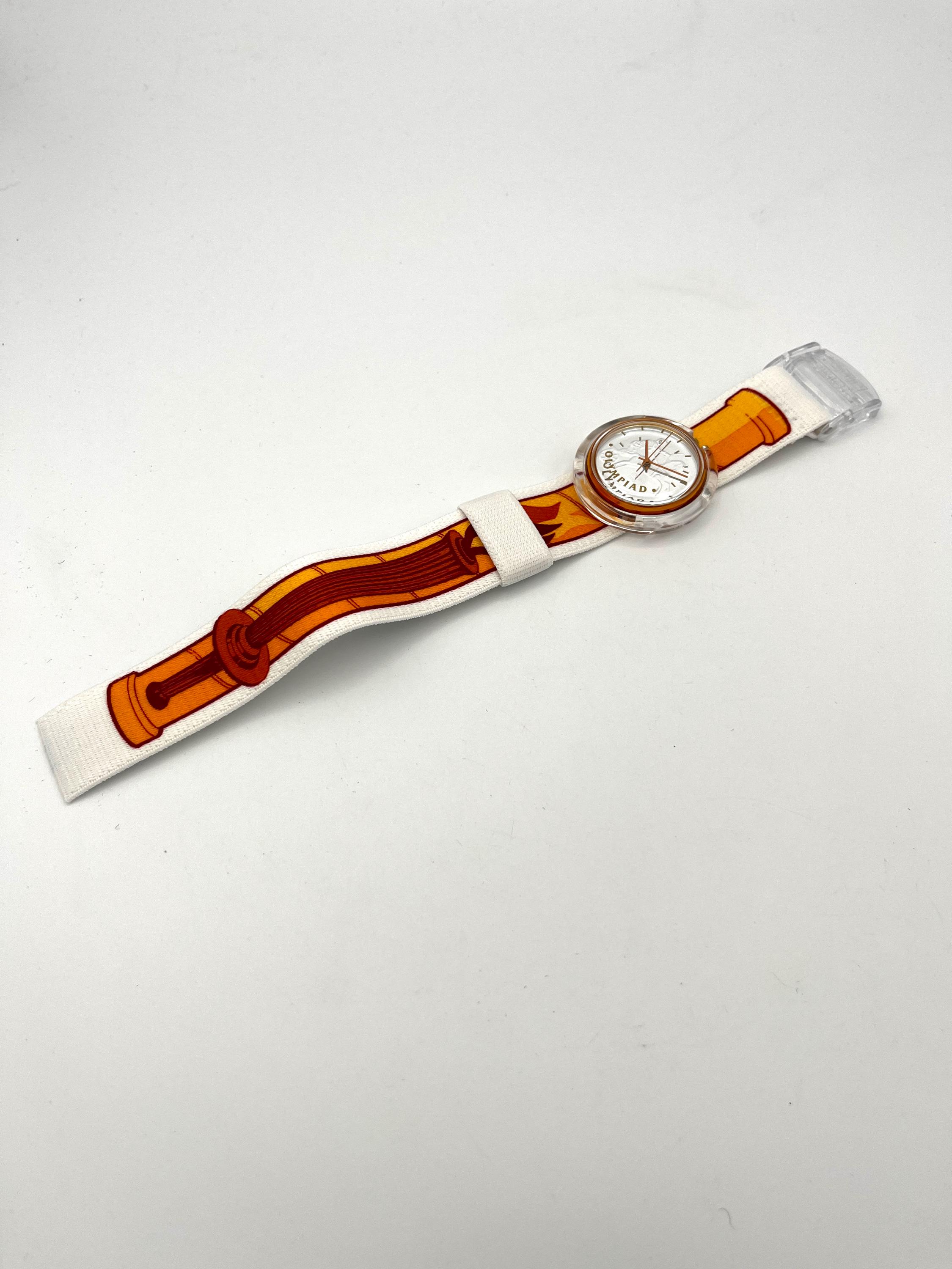 1995 Midi Pop Swatch PMZ103 IPPOLYTOS - Olympics Atlanta 
