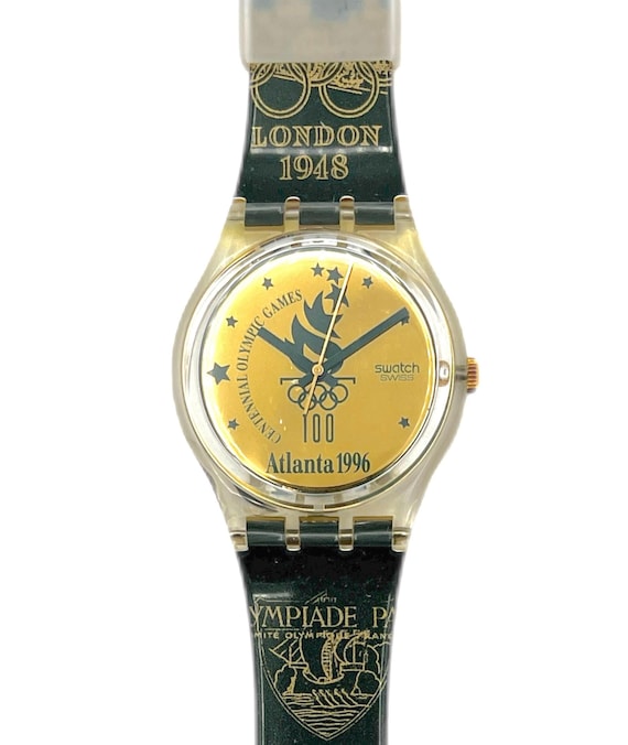 Vintage 1996 Swatch Olympics ATLANTA GZ136 - Unworn Mint Condition