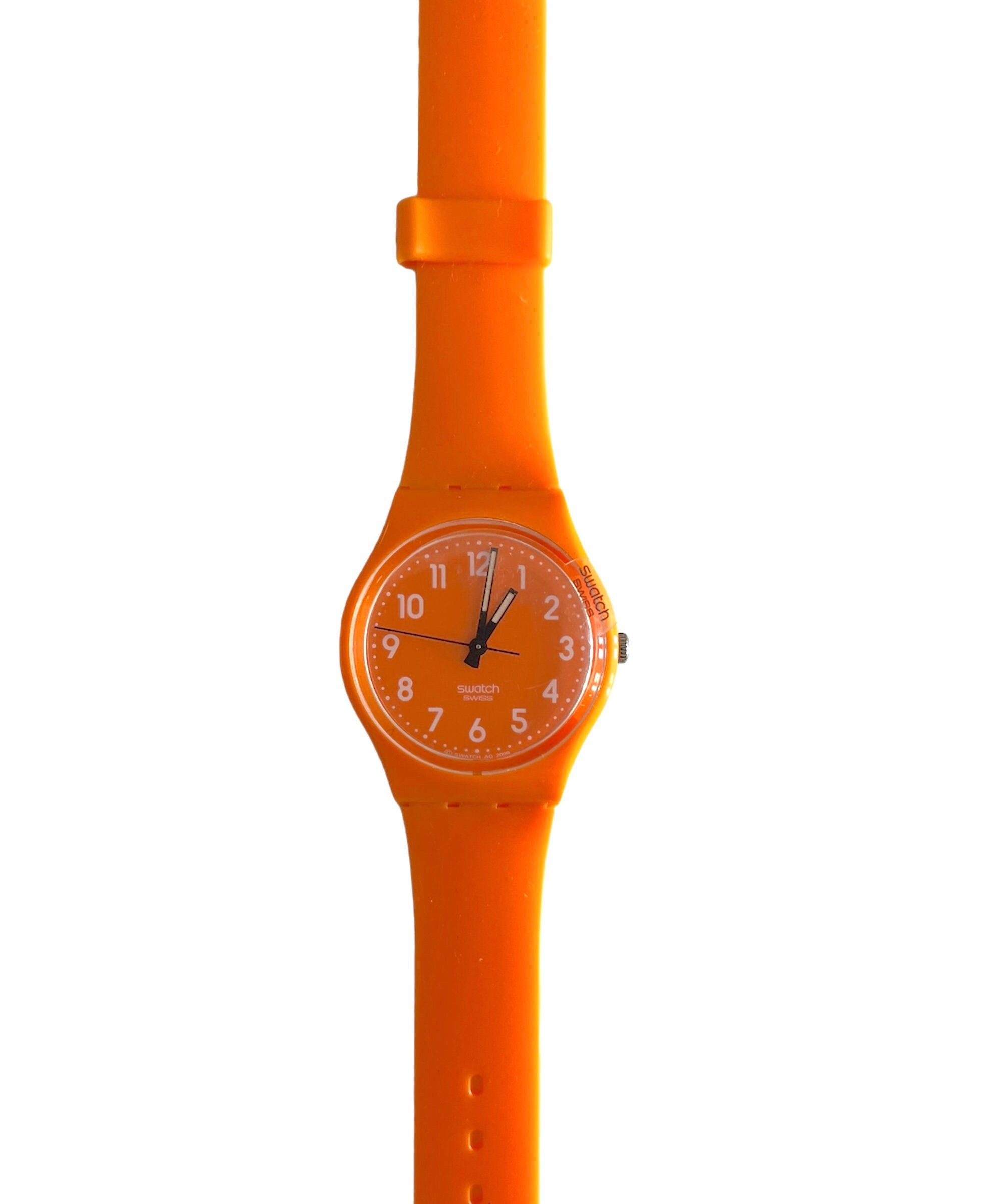 Montre store swatch orange