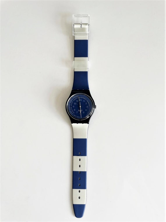 NEW : vintage 1990 Swatch Gent Original TENDER TO… - image 2