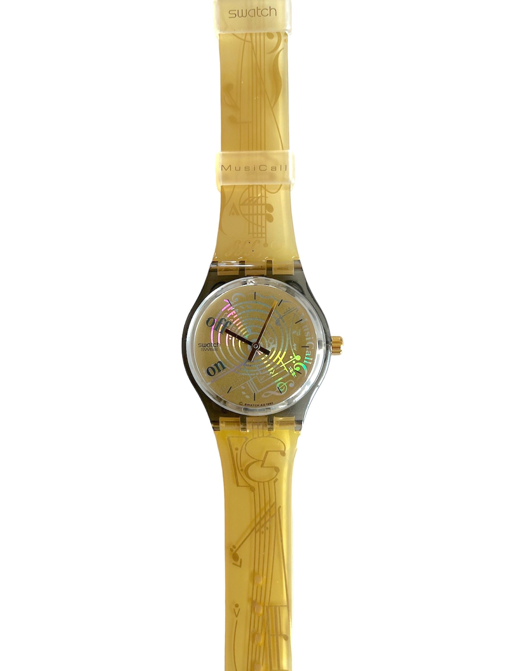 Swatch　MUSICALL Vintage 1993 Swatch Musicall SPARTITO SLM101 - Unworn Mint