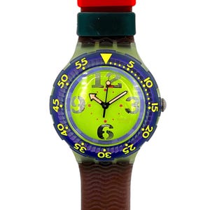 Vintage Swatch Scuba 200 DEUTSCHE BANK (black Gondola) SDM100C