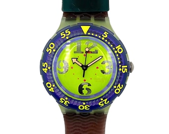 1992 Swatch Scuba 200 SPRAY UP SDN103 - oanvänd nyskick - 38 mm - ny i låda