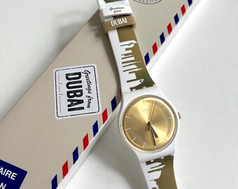 Swatch Watch Mat Rebeaud Signature. Geniuine Swatch With