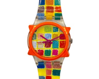 1992年製 スウォッチ クロノ JFK SCN103 - 未使用、ヴィンテージ品