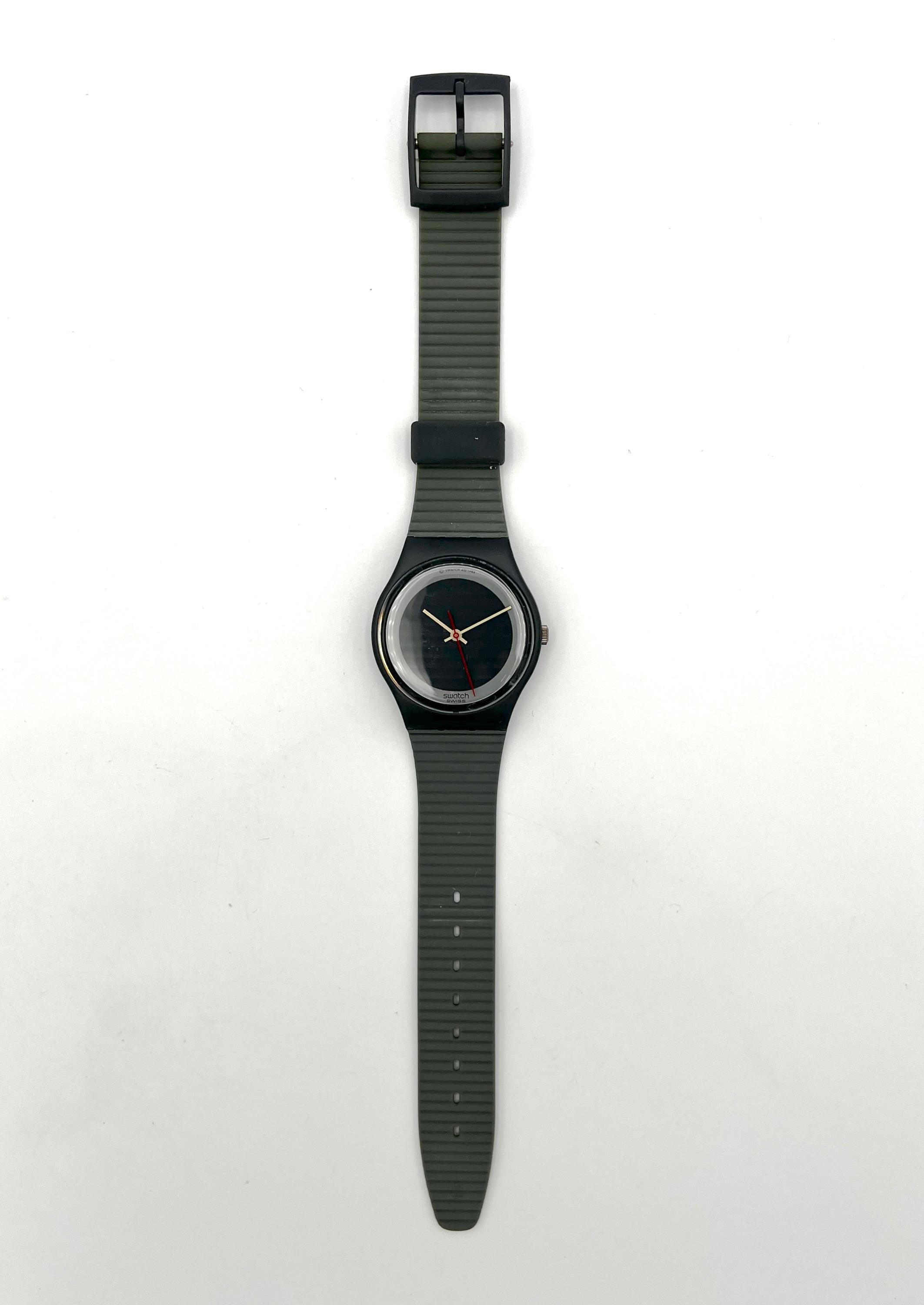 1987 Swatch Gent SILVER CIRCLE GA105 - Very Rare Watch From  display picture 3