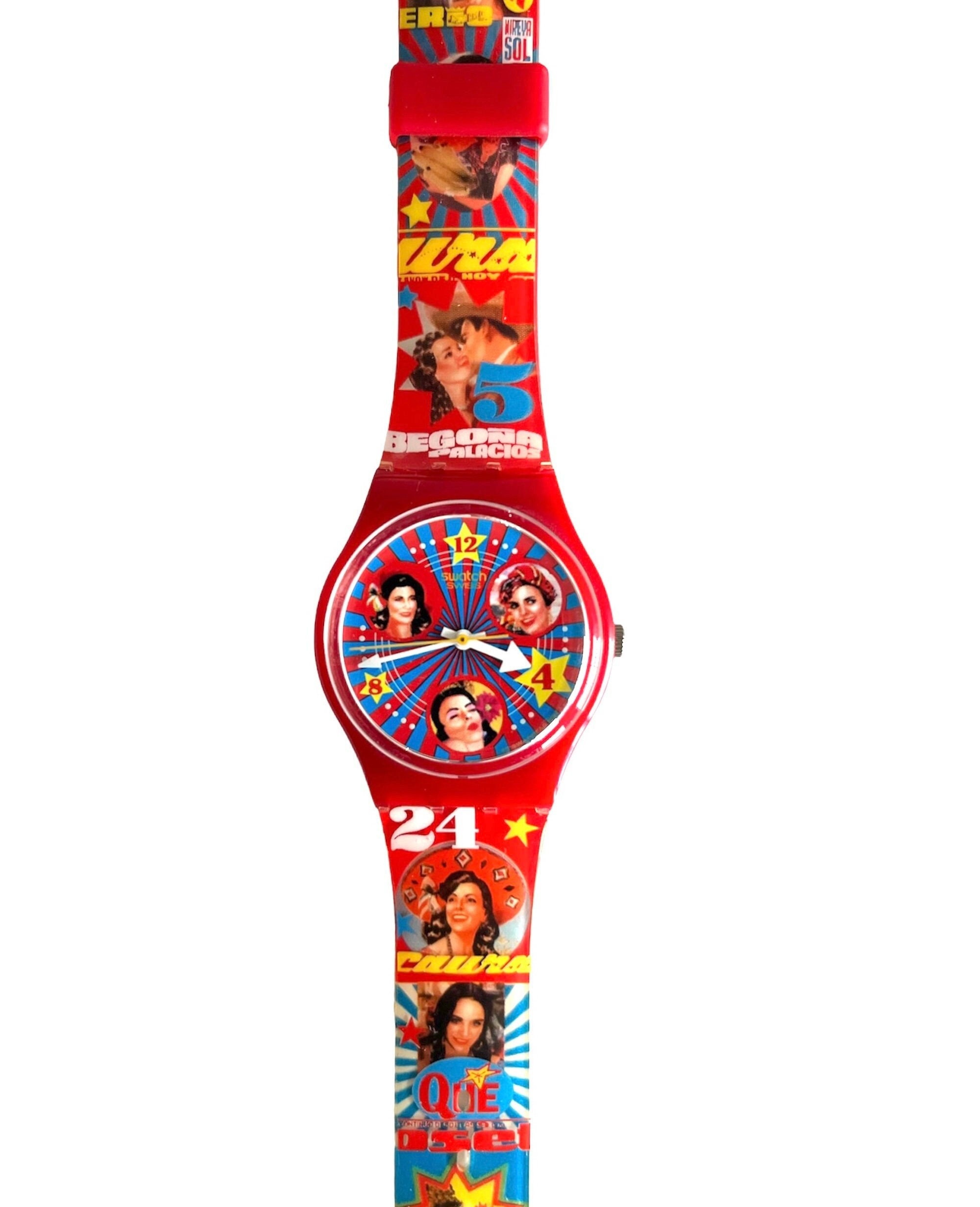 EUC Vintage Swatch Watch Gent Latinas GR137 Vintage 1998 Swatch Gent LATINAS GR137 - Unworn Mint  main image 3