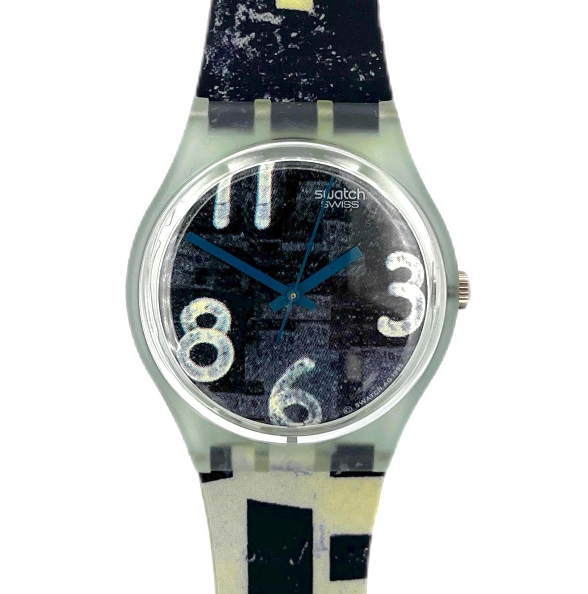 Vintage 1996 Swatch Gent PATINA GG141 - Unworn Mint Condition 