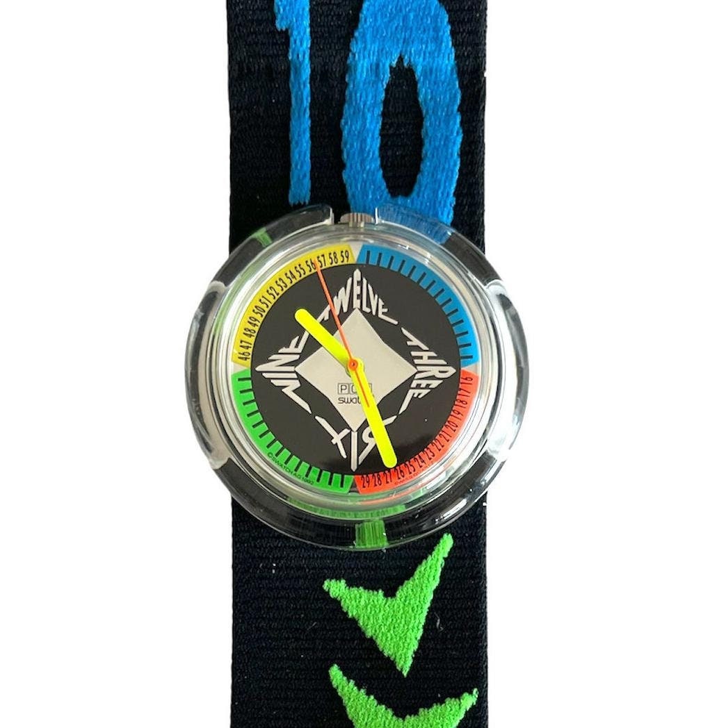 Typing Tutor Pop Swatch Taschenuhr Swatch Watch Taschenuhr Swatch