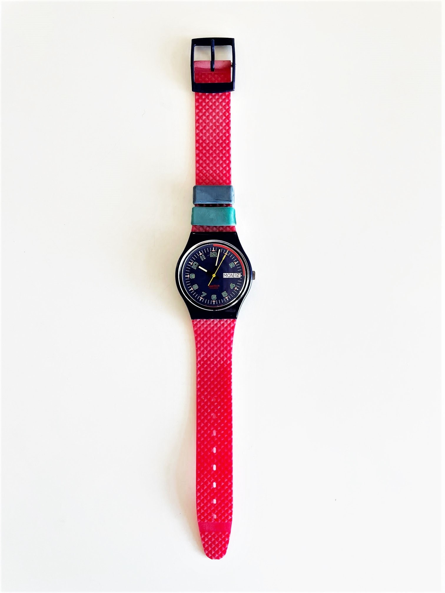 Swatch Watch - GN704 - GOOD SHAPE Vintage 1990 Swatch Gent GOOD SHAPE GN704 - Unworn Mint  main image 4