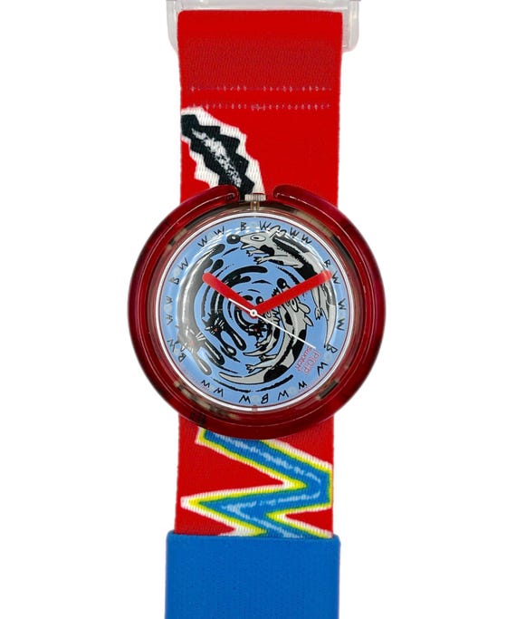 Vintage 1992 Pop Swatch PWK156 MEEOOOW by Massimo Giacon - Mint