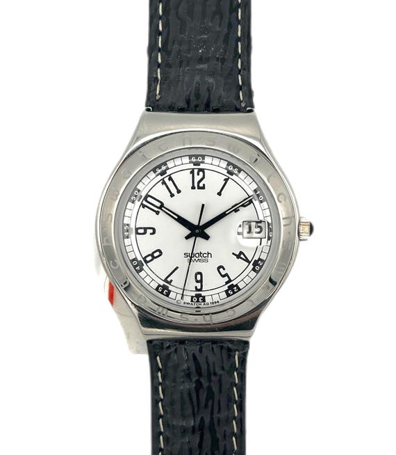 Swatch Irony Big SLATE YGS406 - Unworn Classic Vintage  display picture 1