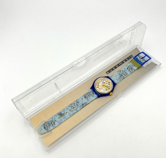 1993年製 スウォッチ オートマチック MAPPAMONDO SAN101 - 新品箱入り 