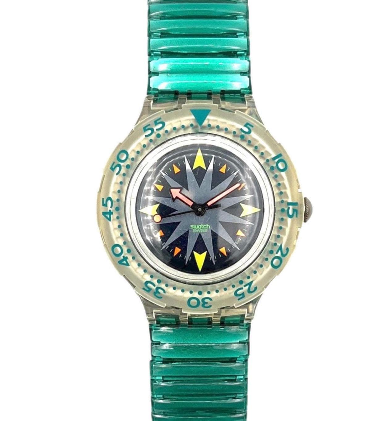 1993 Swatch Scuba 200 MINT DROPS SDK108 - New in Box - 38mm