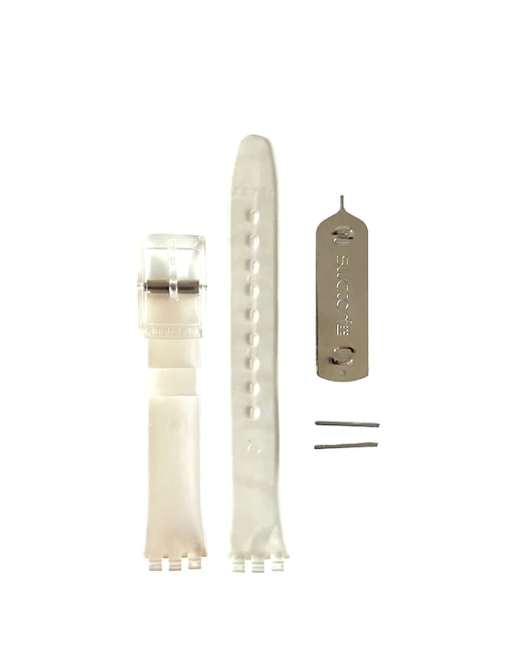 Swatch original transparent deals