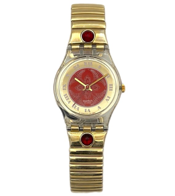 Vintage Tourmaline Watch Vintage Swatch TOURMALINE LK142 Watch for Her | Swatch Lady  main image 2