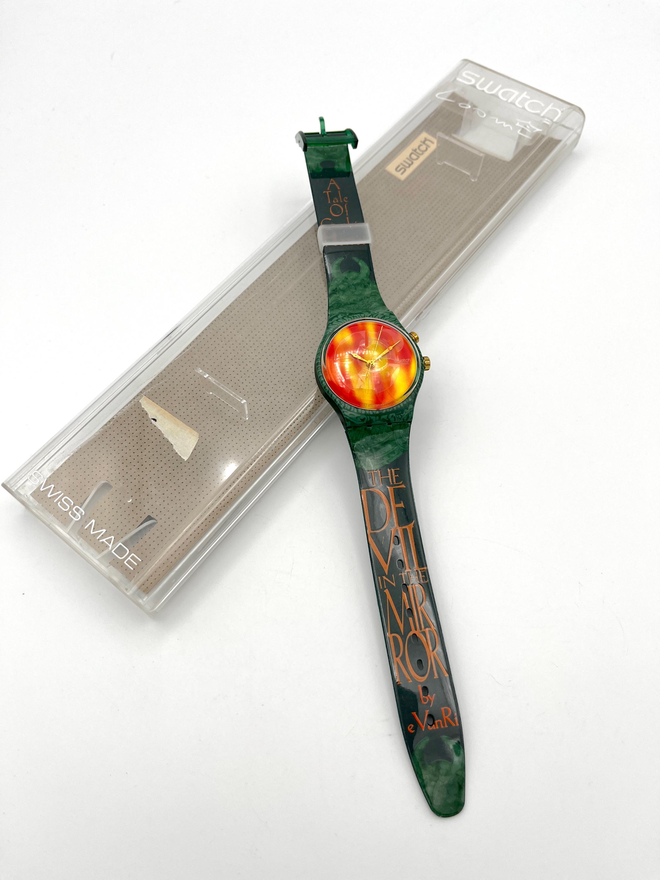 1998 Swatch Gent Loomi THE DEVIL GG900 - New in Box - Etsy  display picture 2