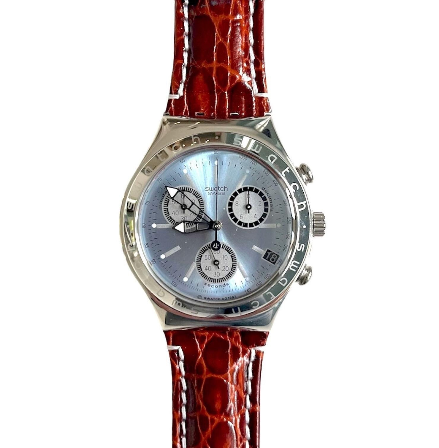 SWATCH+IRONY CHRONO+YCS496G GRAPHIC COMBINATION+NEU/NEW | eBay