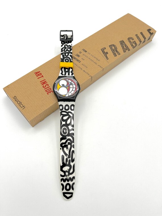 1998 Swatch Artist Special GB186 ARNOULD FASHIONS by Jak Arnould