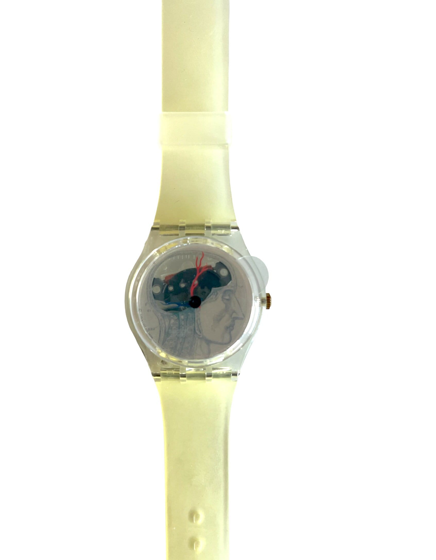 NEW : Swatch 1997 Artist Special GK247 TICKING BRAIN by Jo Whaley