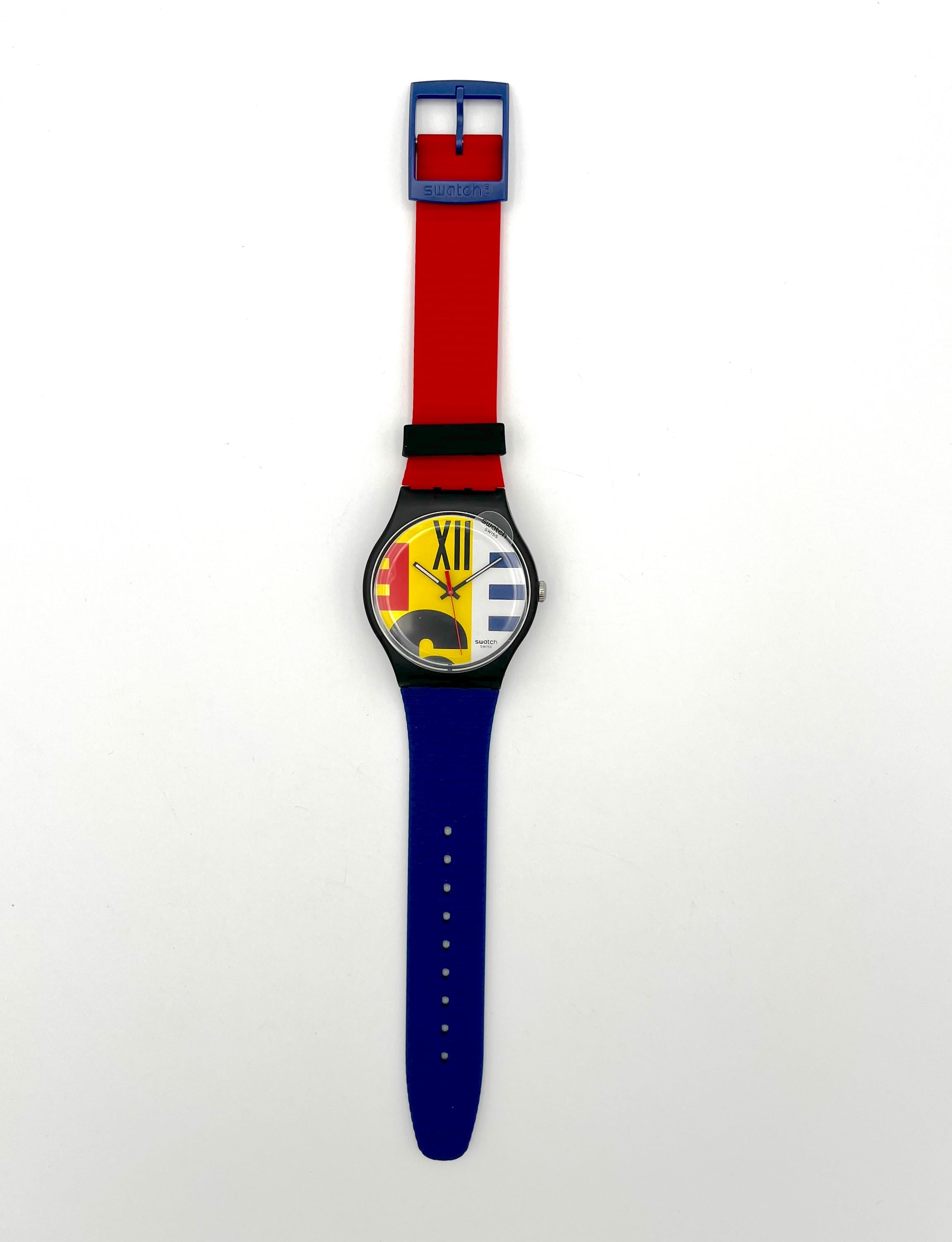 Swatch New Gent Revival Nine to Six SUOB171 - 41mm Vintage