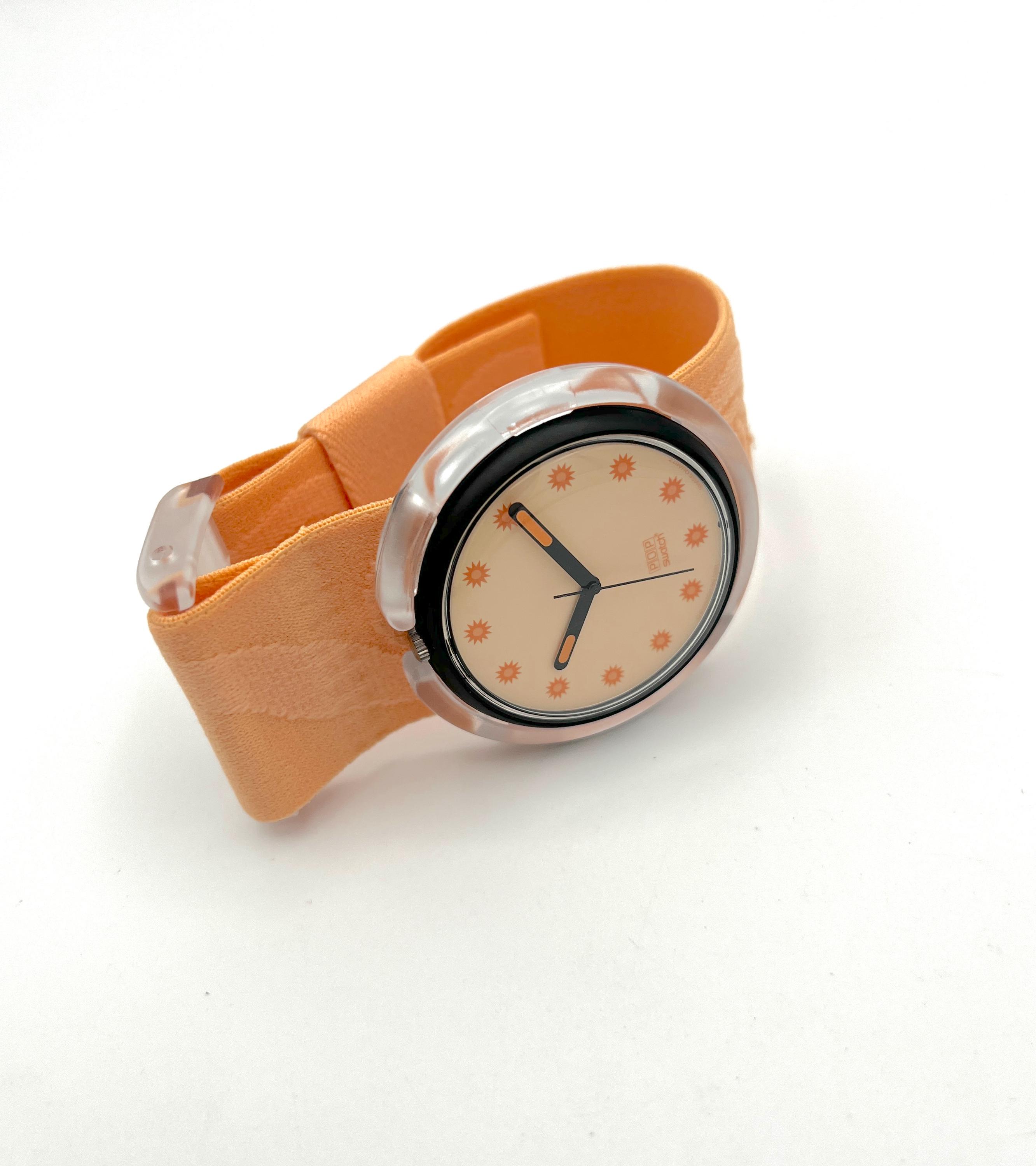 Swatch Watch - PWB167 - GRANATINA Pop Swatch GRANATINA PWB167 (1992) - new in box main image 4