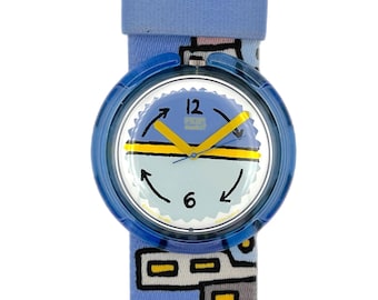 Vintage 1993 Pop Swatch PWK173 POCOCATEPETL - Mint Unworn