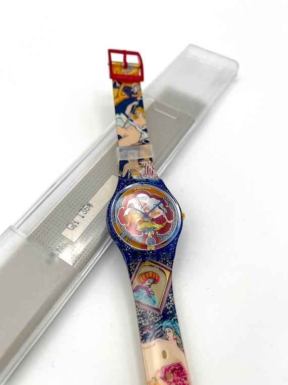 1994 Swatch Gent 'sex-tease' GN136 - Unworn Kamasutra Style Watch