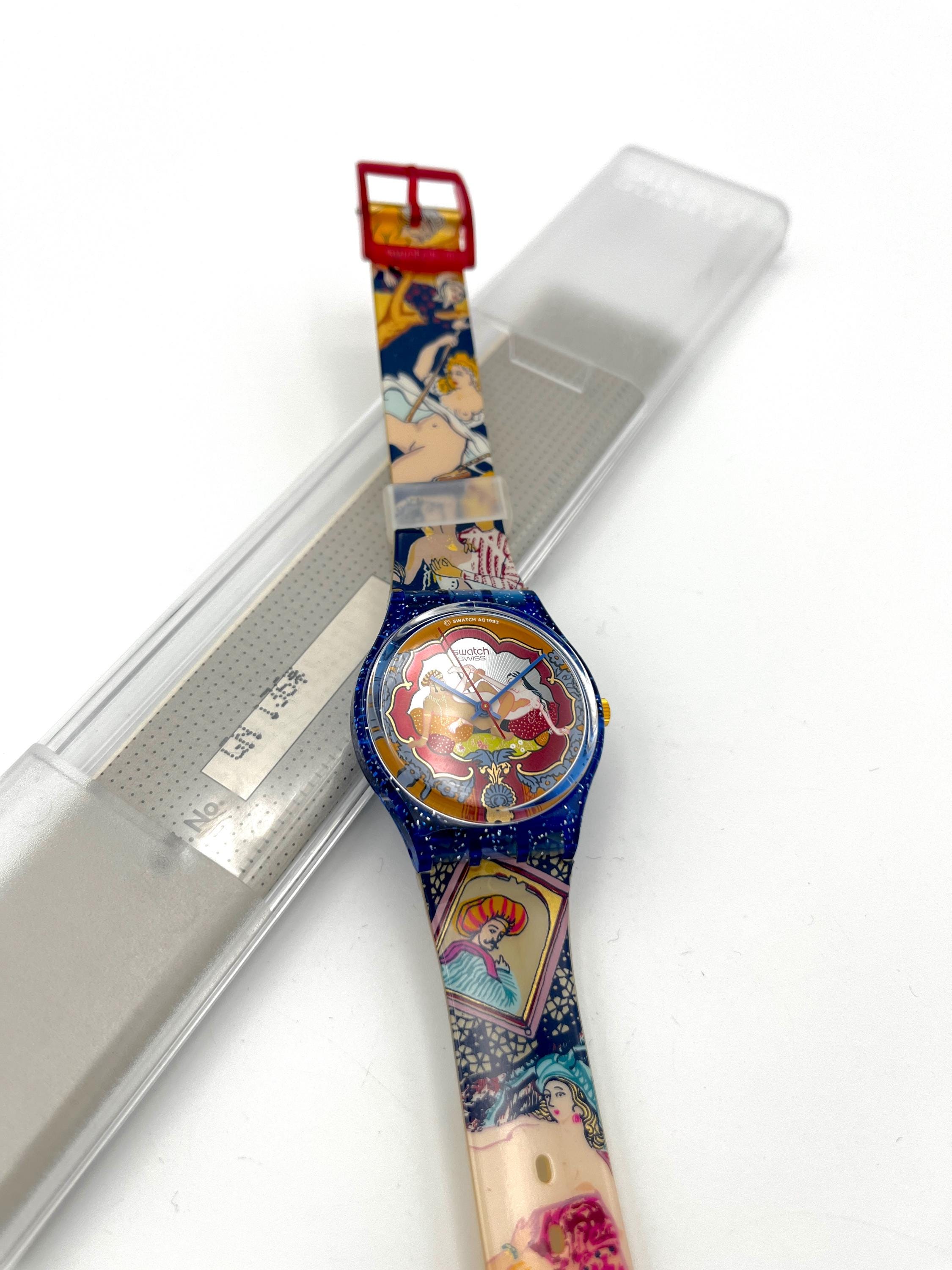 1994 Swatch Gent 'sex-tease' GN136 - Unworn Kamasutra Style Watch