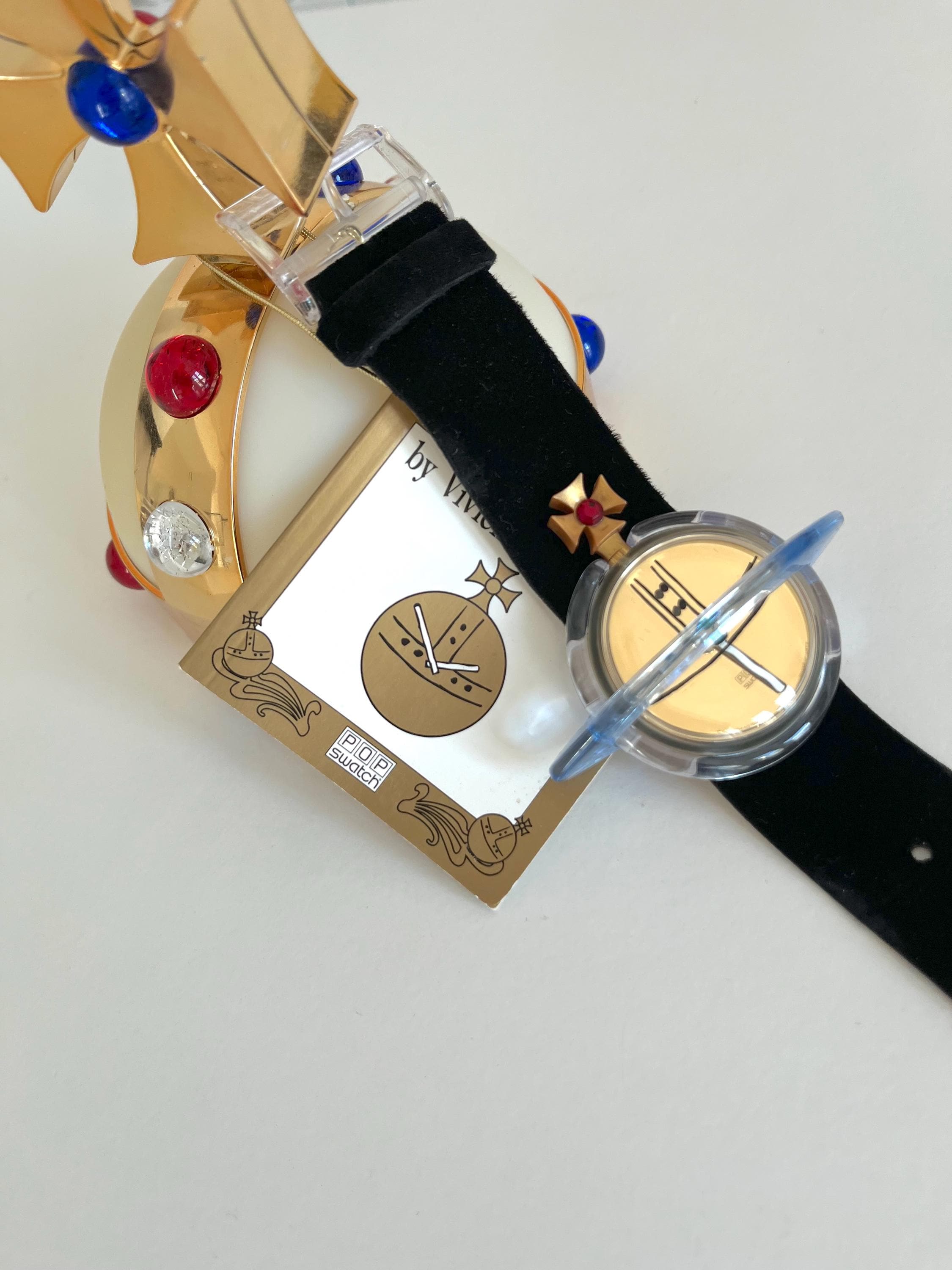 Vintage 1993 Rare Pop Swatch Special ORB by Vivienne Westwood