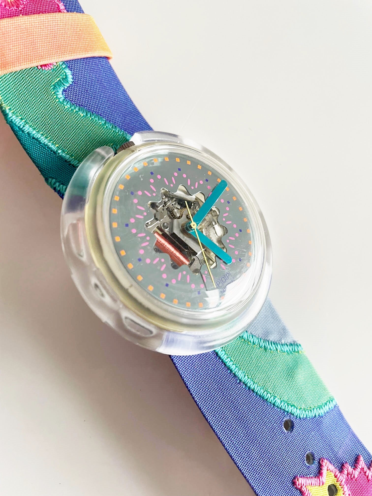 Vintage 1992 Pop Swatch PWZ103 VERUSCHKA - Mint Unworn