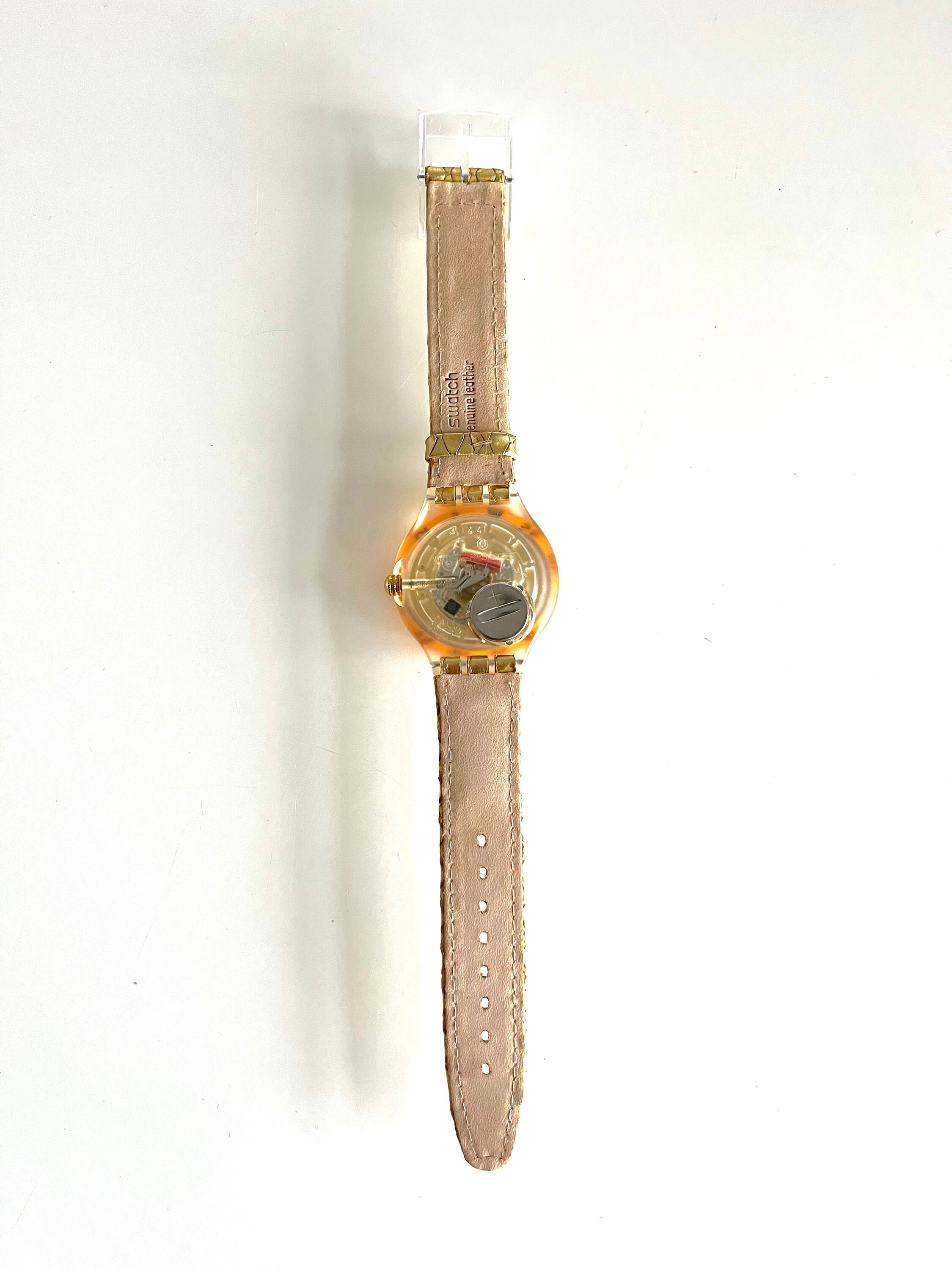ヴィンテージ 1993 Swatch Scuba 200 GOLDEN ISLAND SDK112 - 未使用の 