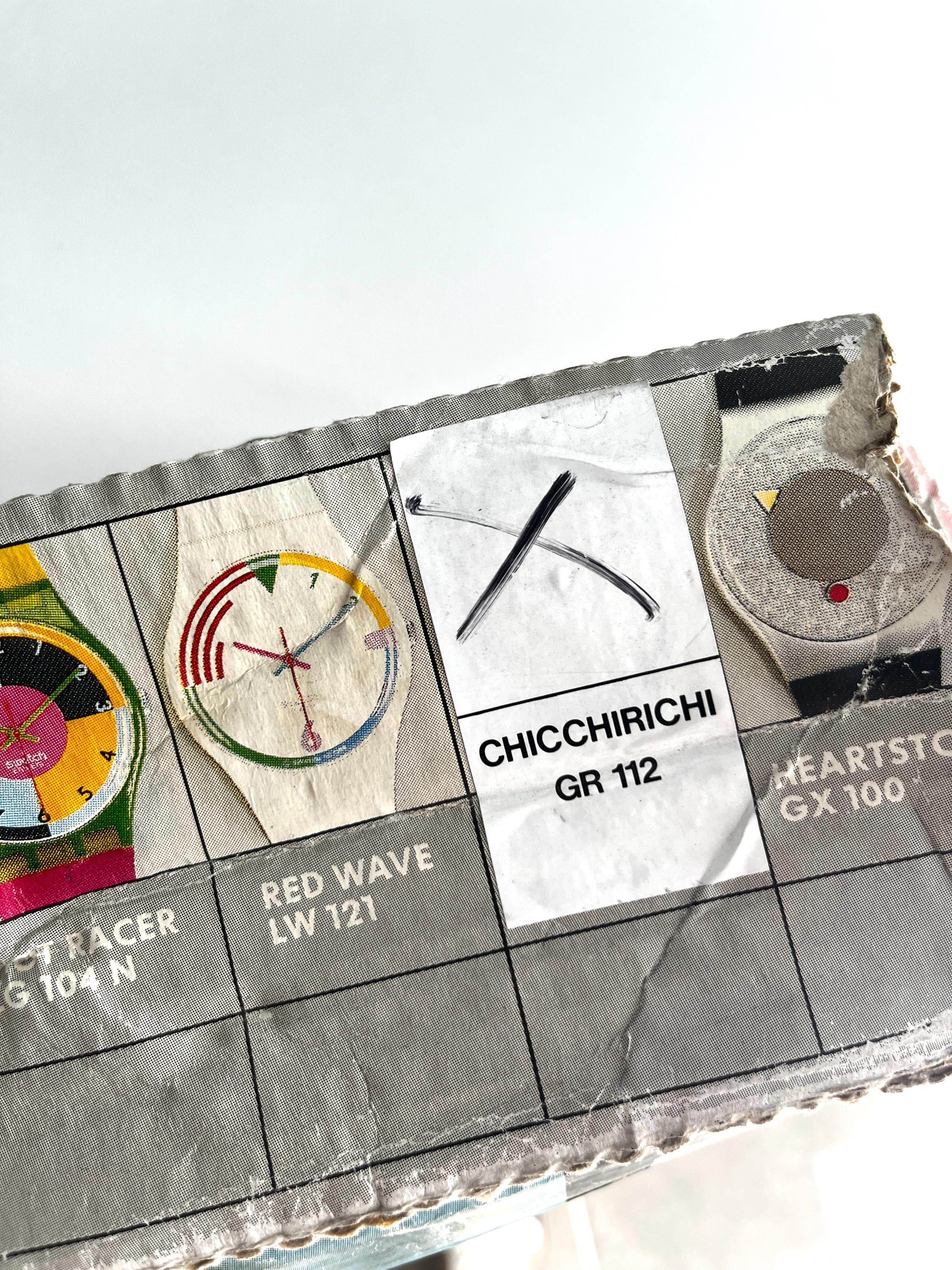 Vintage 1992 Swatch Maxi Wall Clock Chicchirichi MGR112