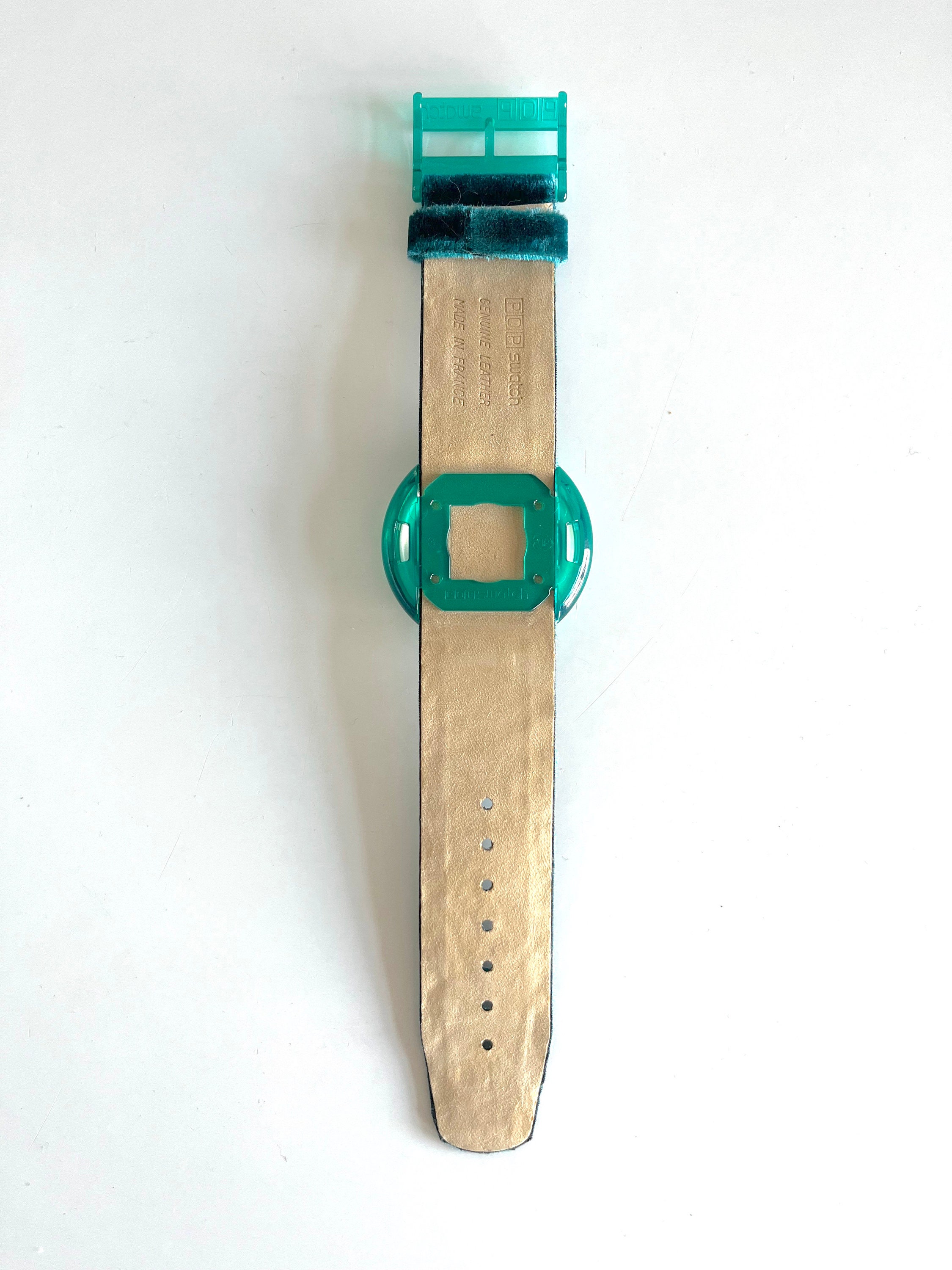 1993 Pop Swatch GREEN QUEEN PWK188 - Vintage Swatch Watch in 