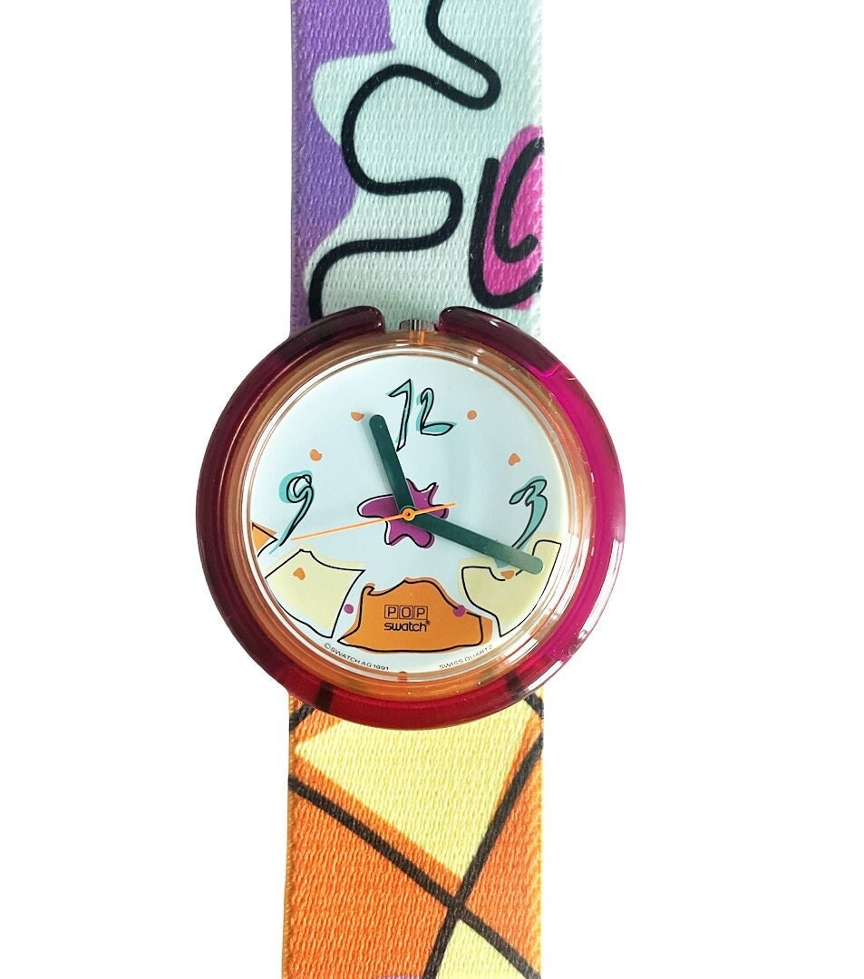 Swatch POP 腕時計 カラフル Swatch POP 腕時計 カラフル Swatch pop - Etsy 日本