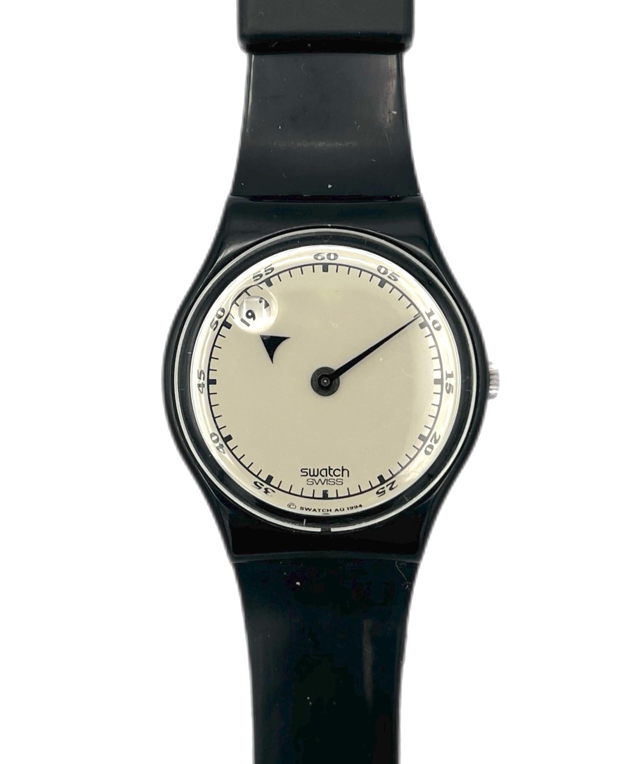 1995 Swatch Gent TURNOVER GB417 - Unworn Mint Vintage Running