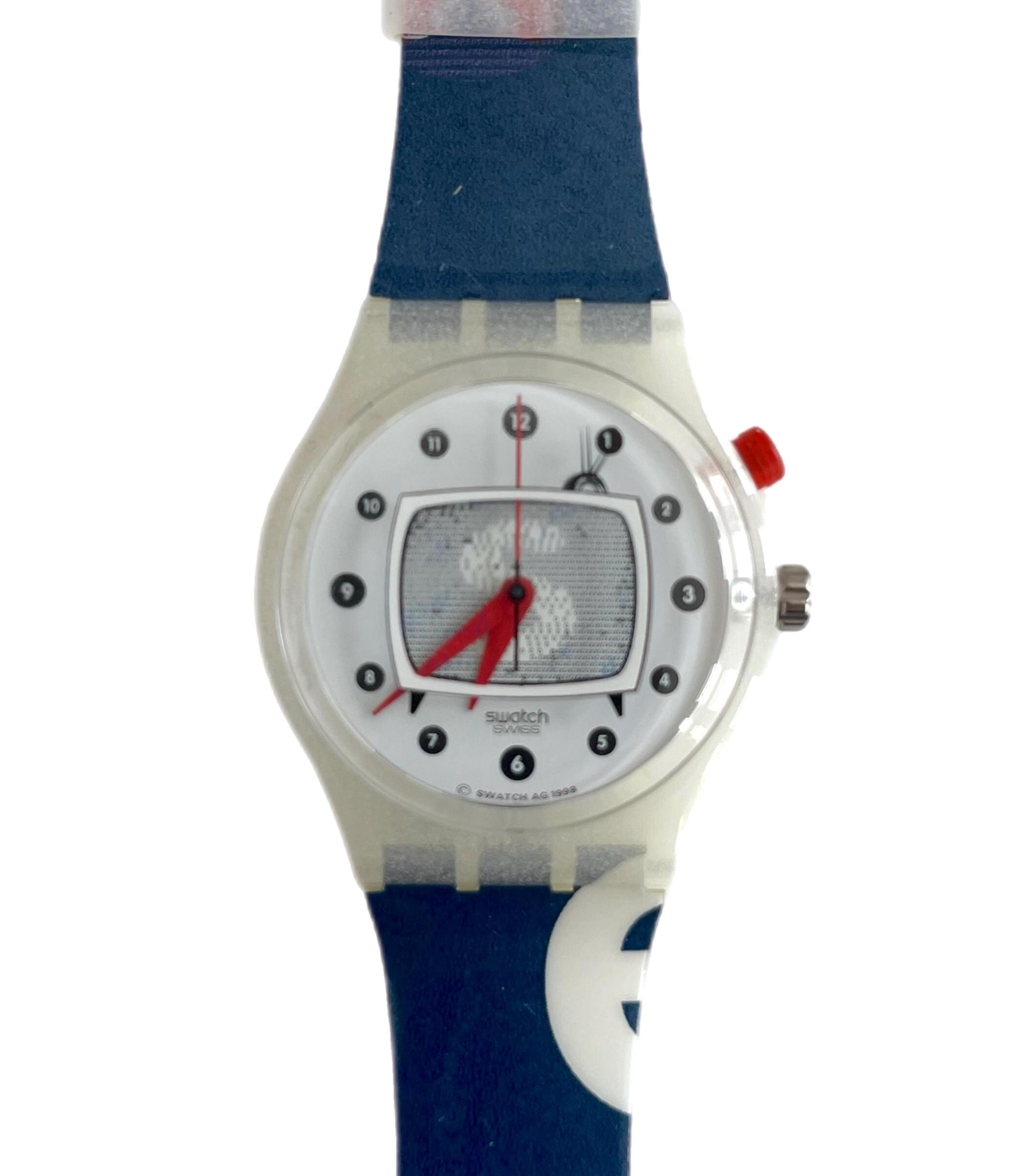 Swatch Watch - GW902 - YOUR CINEMA Vintage 1999 Swatch Gent Loomi Your Kino GW902 - Unworn Mint  main image 2