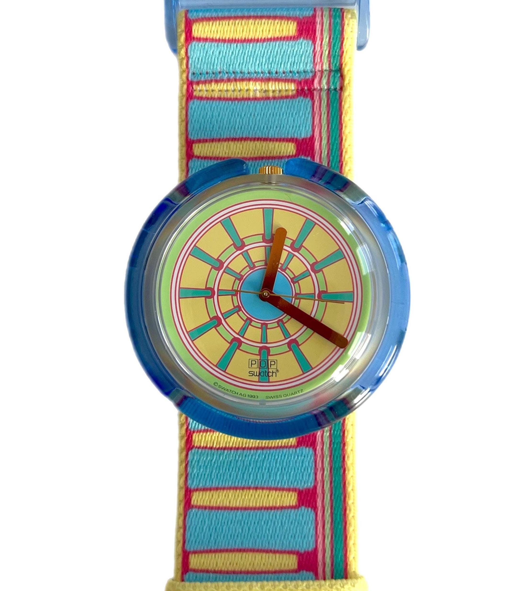 Vintage 1994 Pop Swatch TEMPLE PWK192 - Mint Unworn