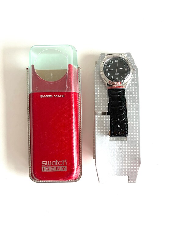 NEW : vintage Swatch Irony Big BLUE ROAD YGS706 f… - image 4