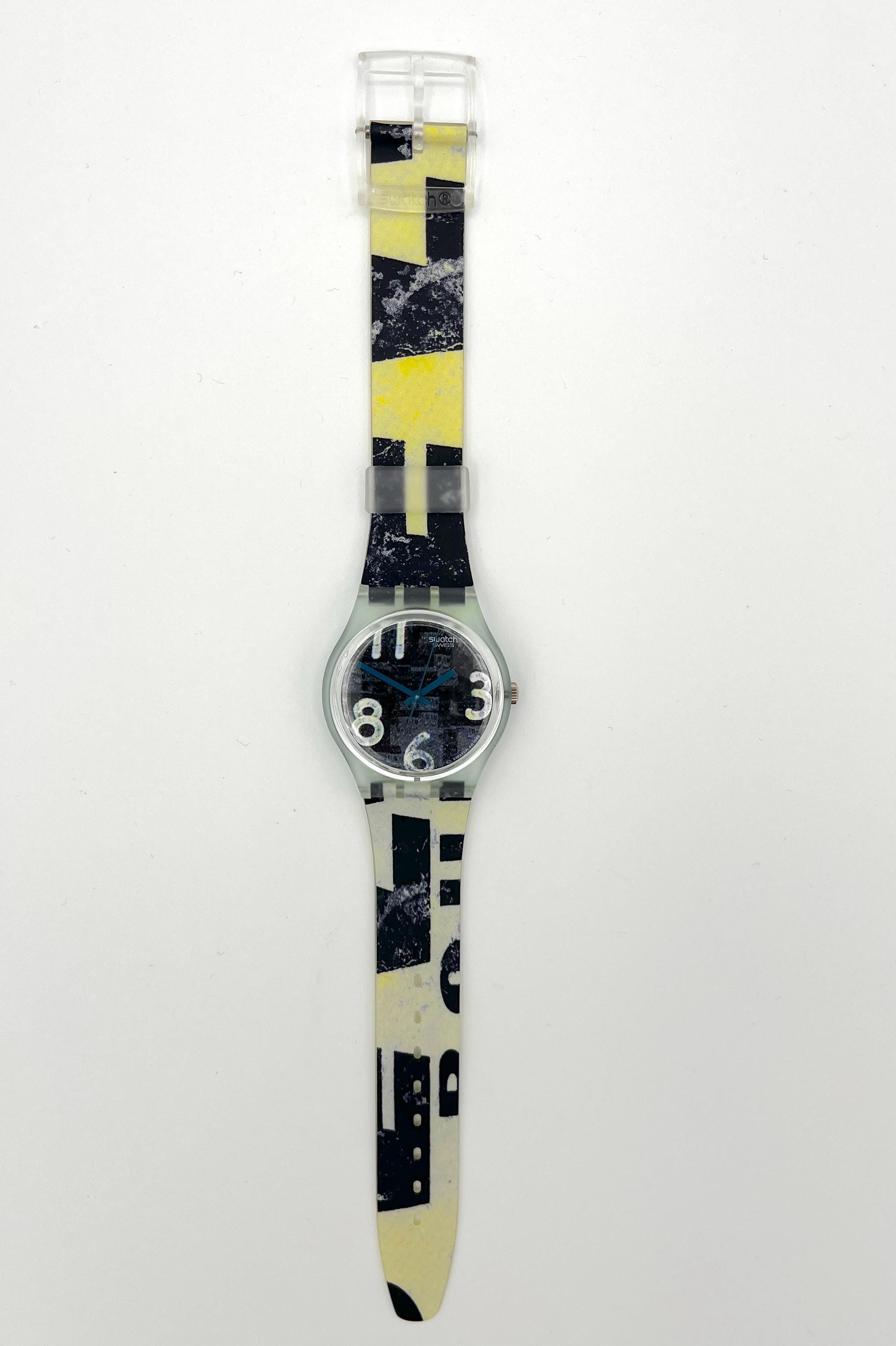 Vintage 1996 Swatch Gent PATINA GG141 - Unworn Mint Condition 