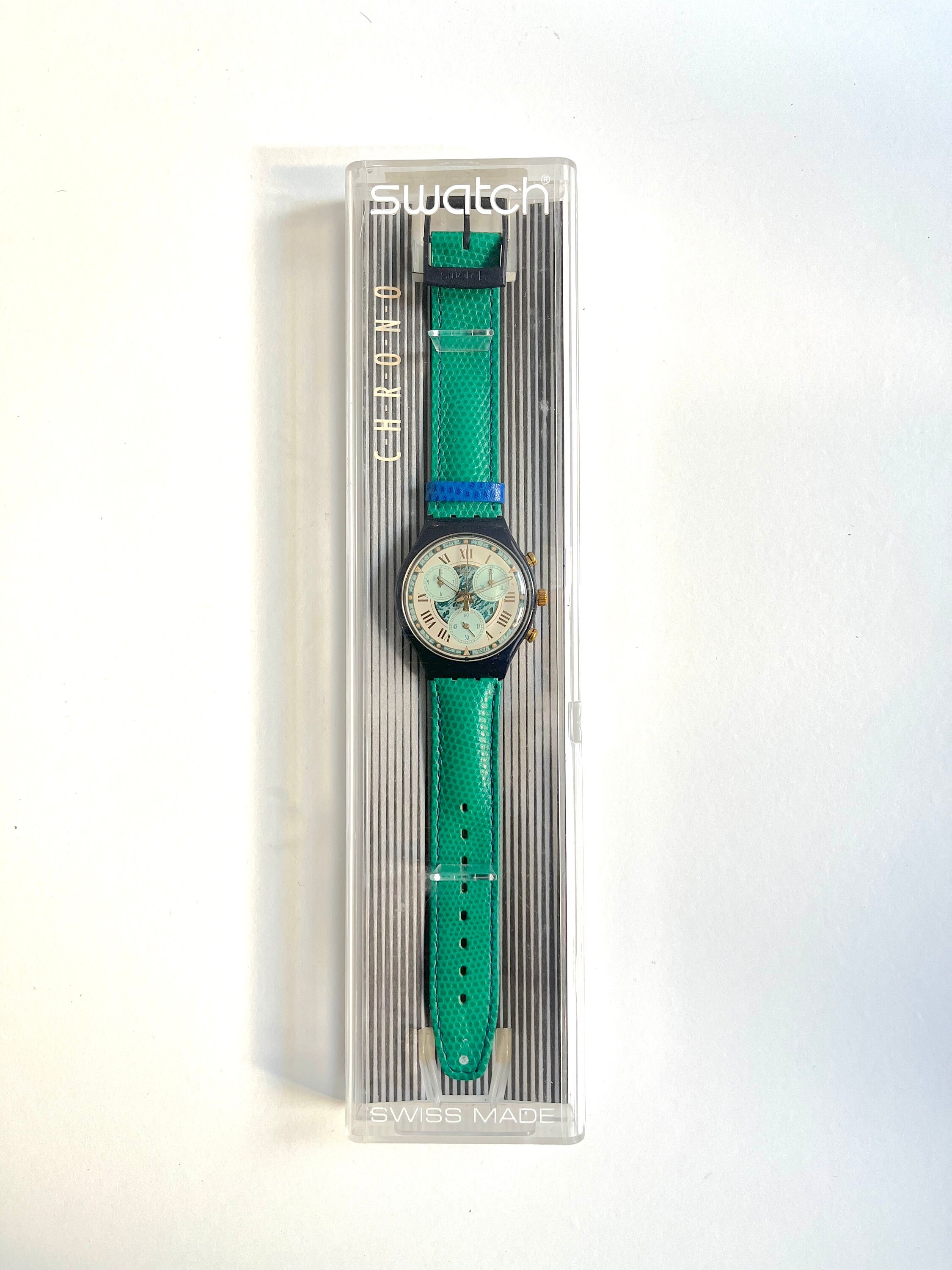 Vintage 1994 Swatch Chrono PERFORMANCE SCN108 - Unworn Mint