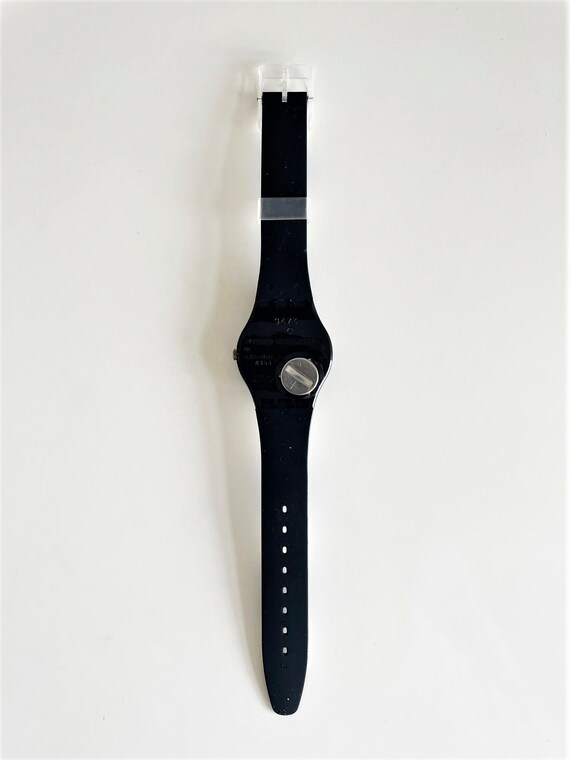 NEW : vintage 1990 Swatch Gent Original TENDER TO… - image 3