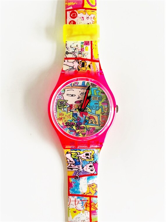 NEW : Vintage 1998 Swatch GR133 TOKYO MANGA Mint Unworn | Etsy UK