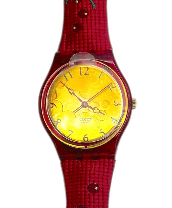 Swatch 2004 X-mas Special HOLLY JOY GZ189S - New in Box  display picture 3