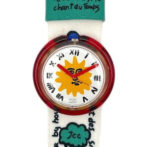 1993 Pop Swatch PWK190 ENJOY IT by Jean-charles De Castelbajac 